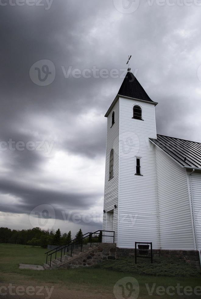 prairie onweerswolken canada foto