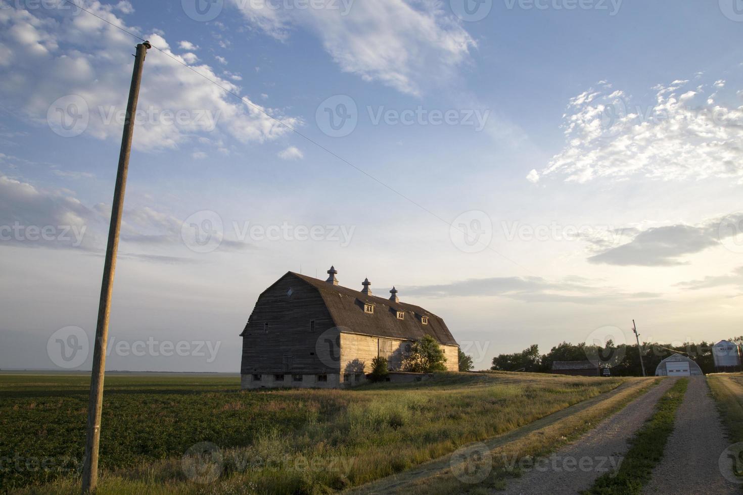 prairie schuur saskatchewan foto