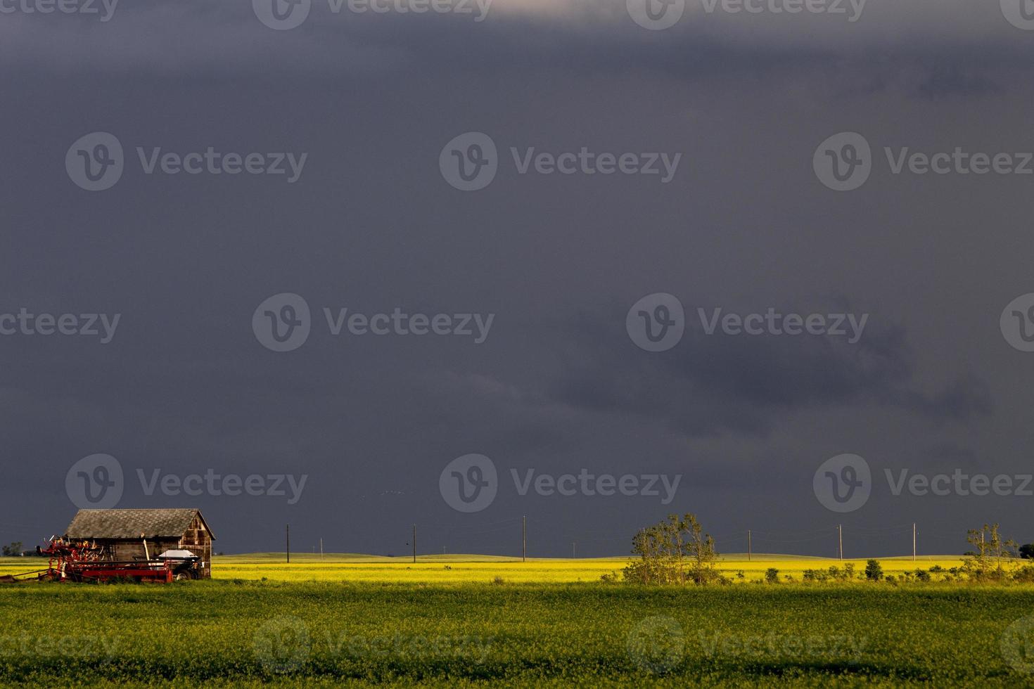 prairie onweerswolken foto