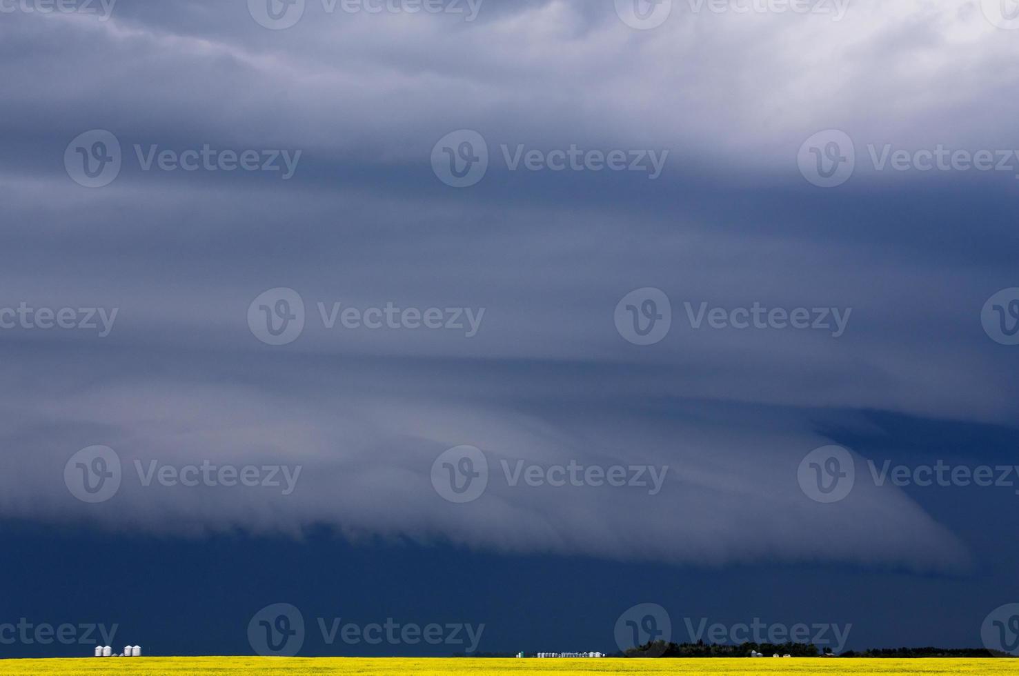 prairie onweerswolken foto