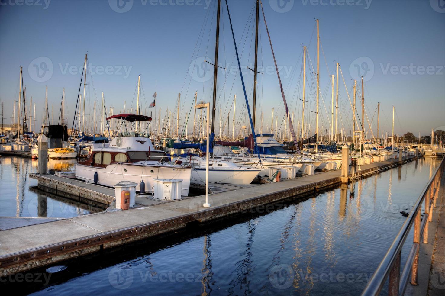 marina monterey californië foto