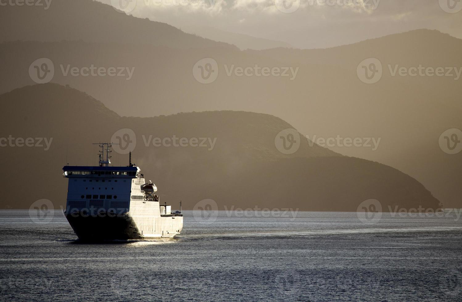 veerboot bekijk picton nieuw-zeeland foto