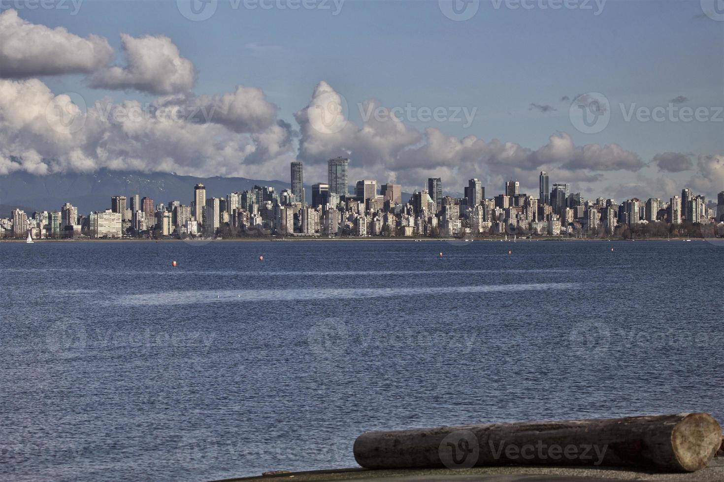 vancouver skyline canada foto