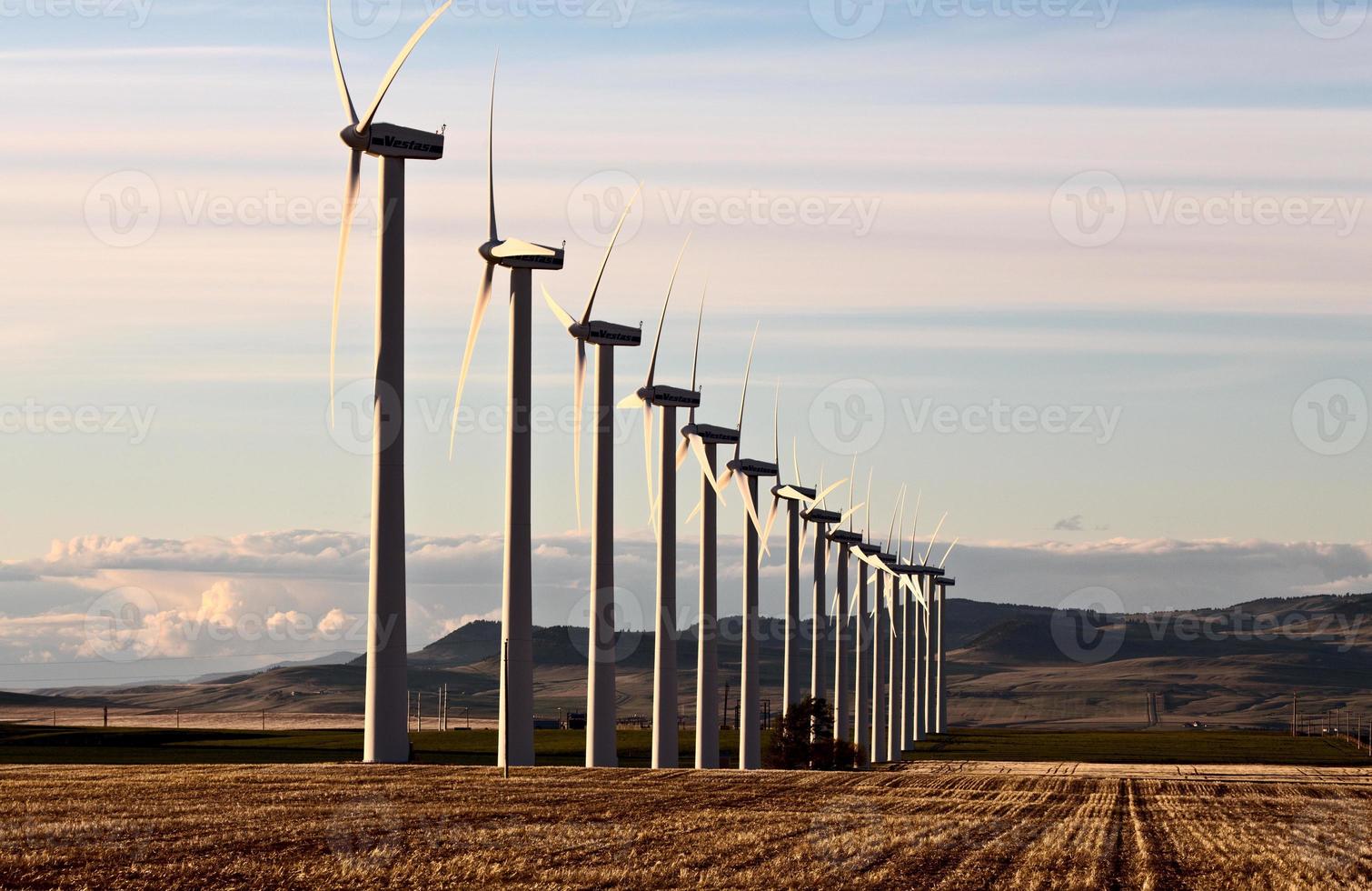 windmolenpark canada foto