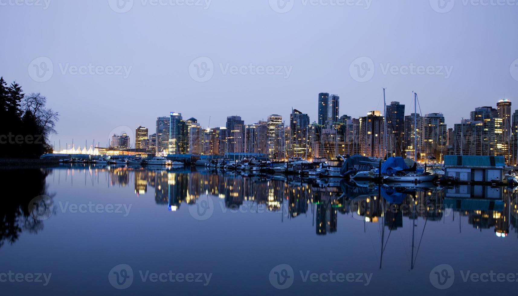 vancouver skyline canada foto