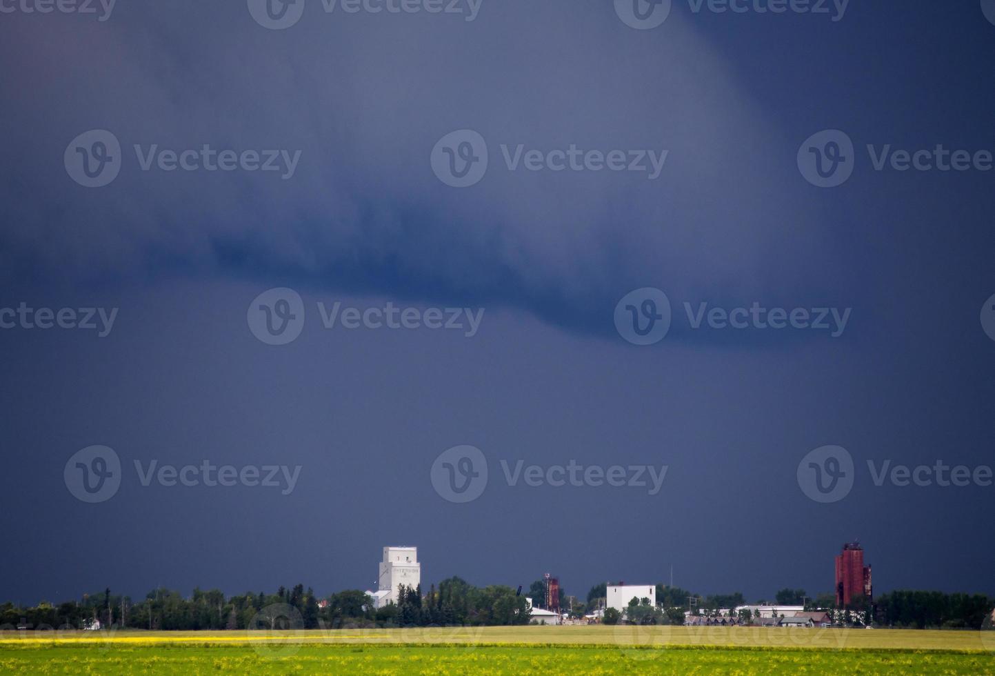 prairie onweerswolken foto