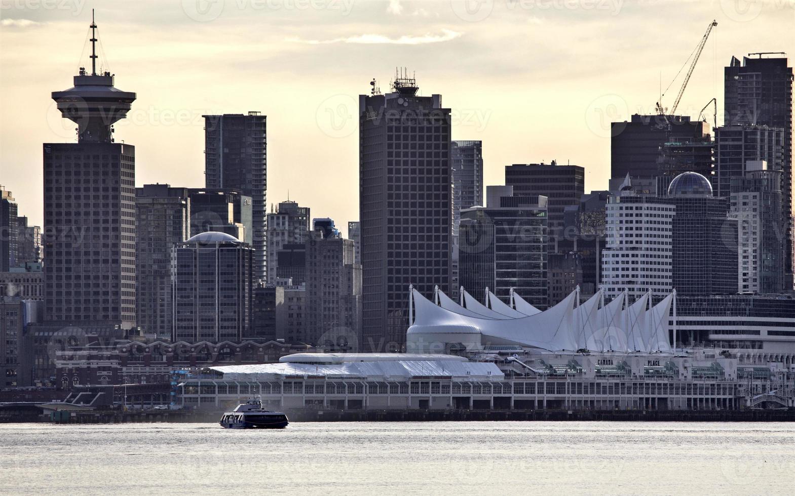 vancouver skyline canada foto