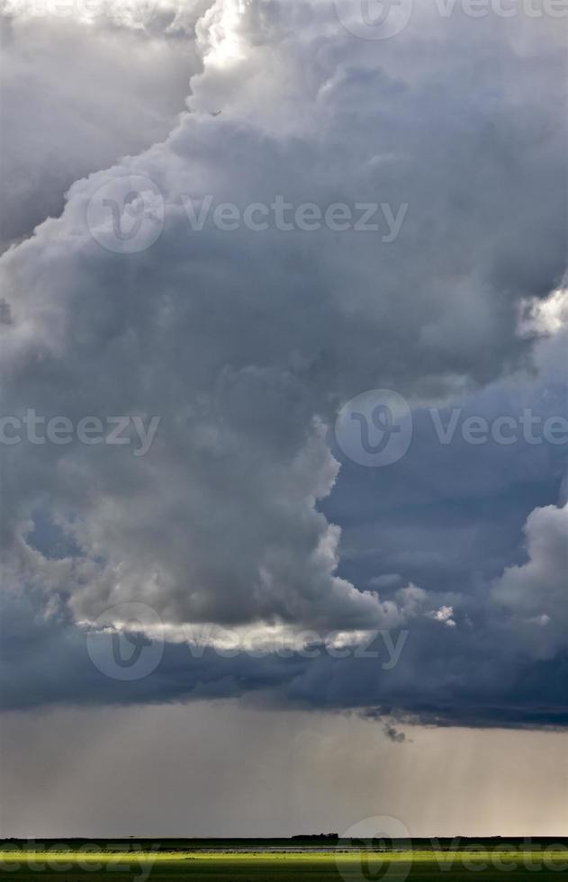 prairie onweerswolken foto