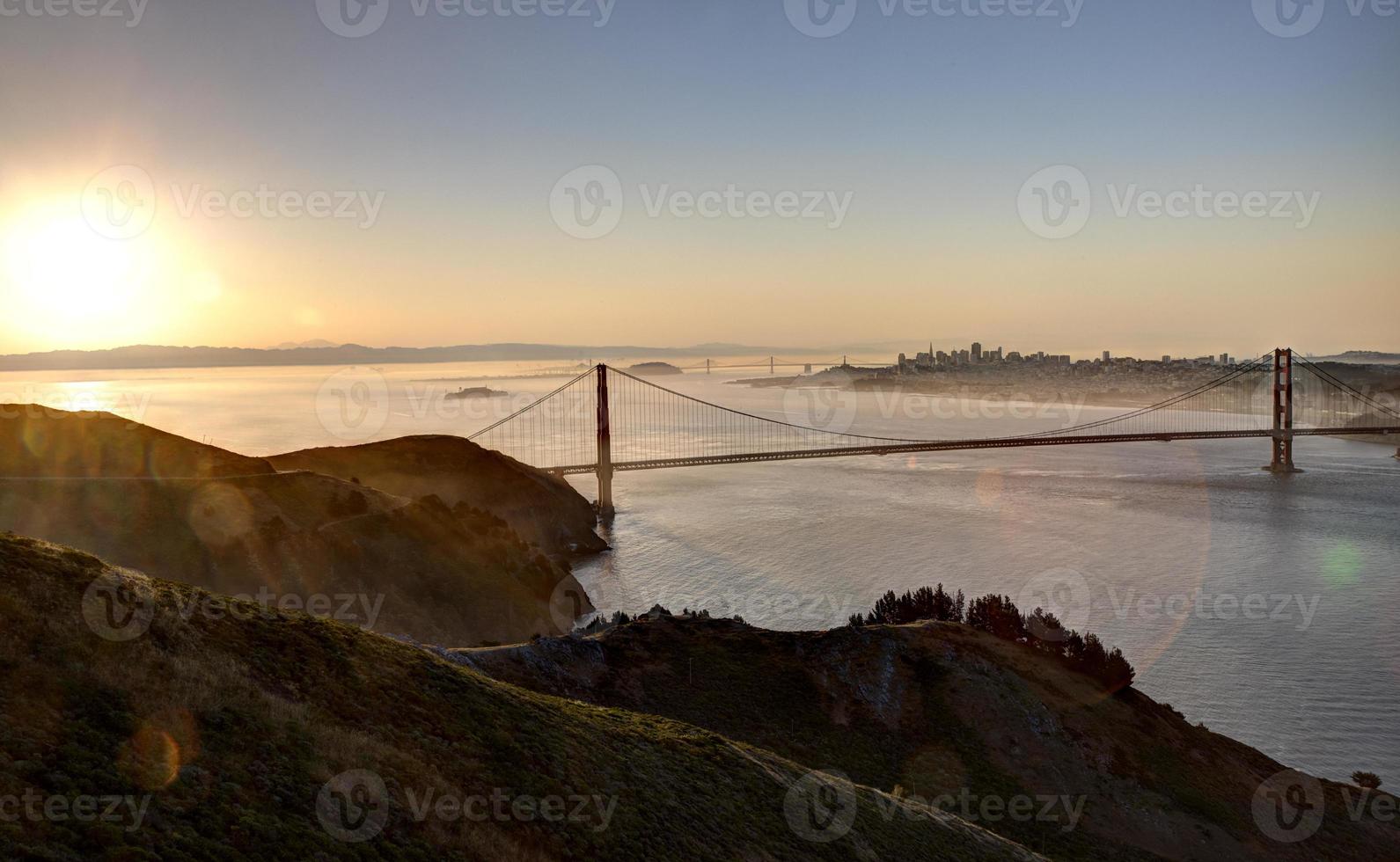 San Francisco zonsopgang foto