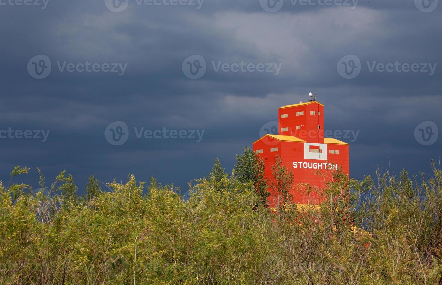 prairie onweerswolken canada foto