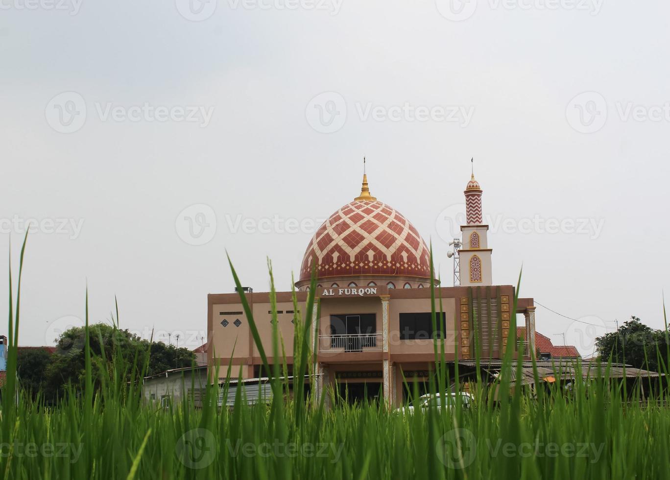 moskee om de islam te aanbidden foto