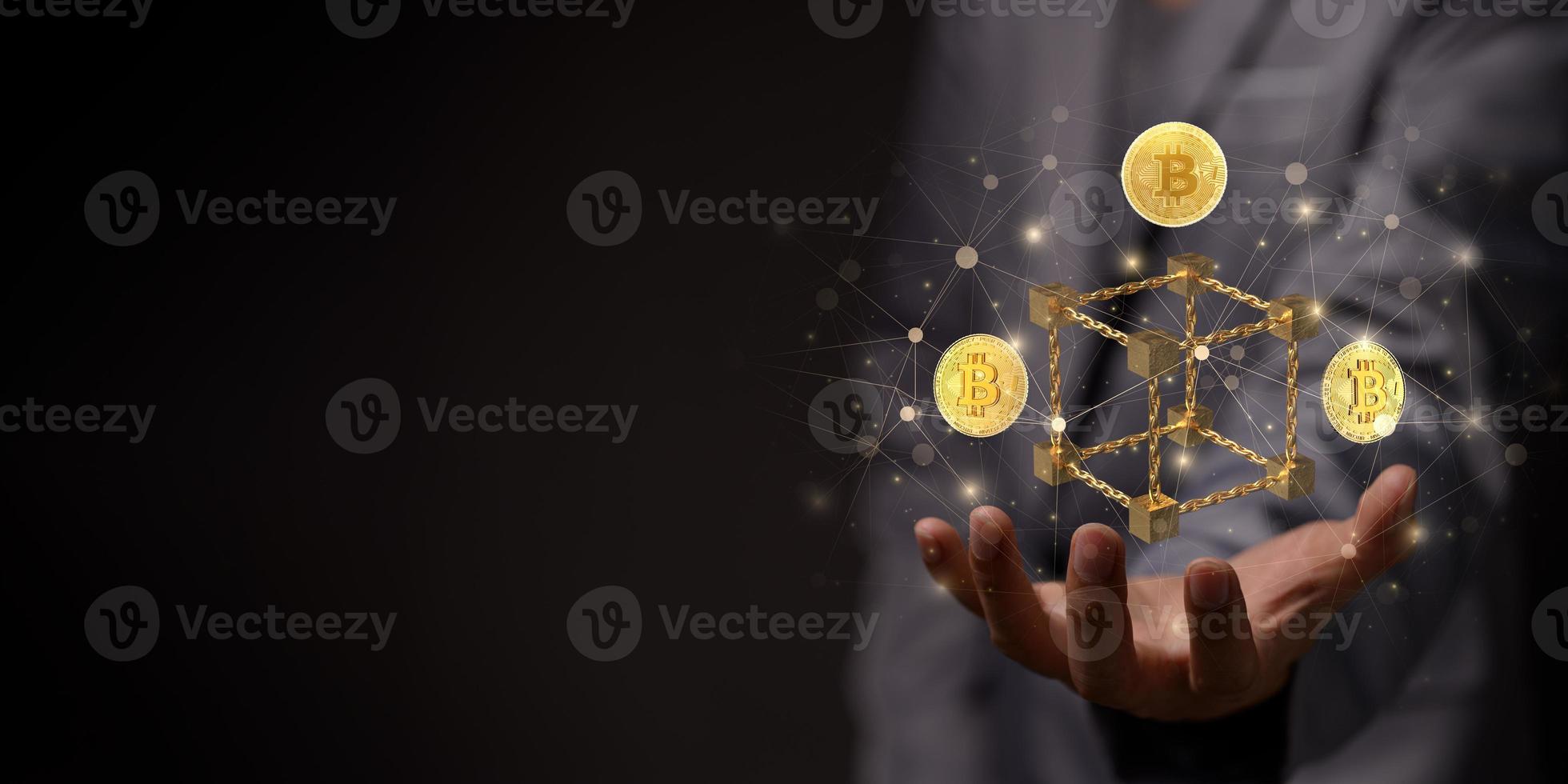 handel handel crypto valuta munten bitcoin uitwisselingen investeren metaverse aandelen foto