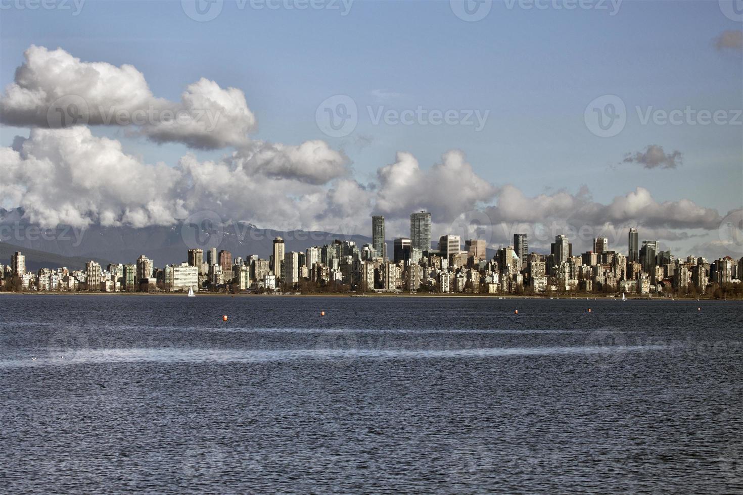 vancouver skyline canada foto