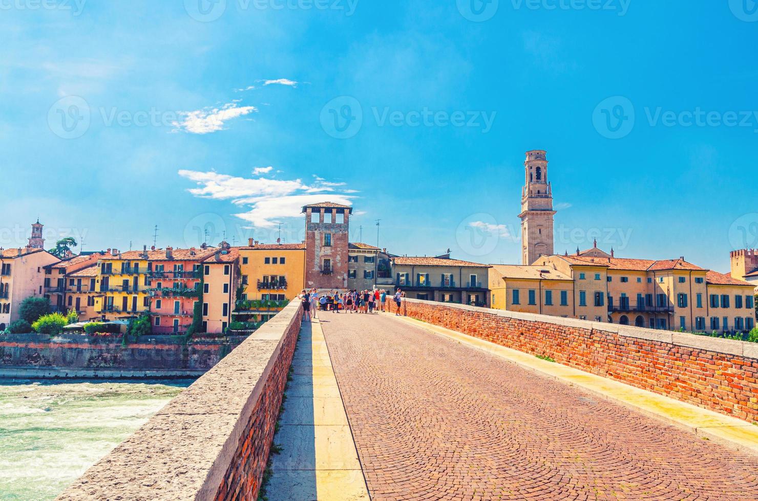 historisch centrum van verona foto