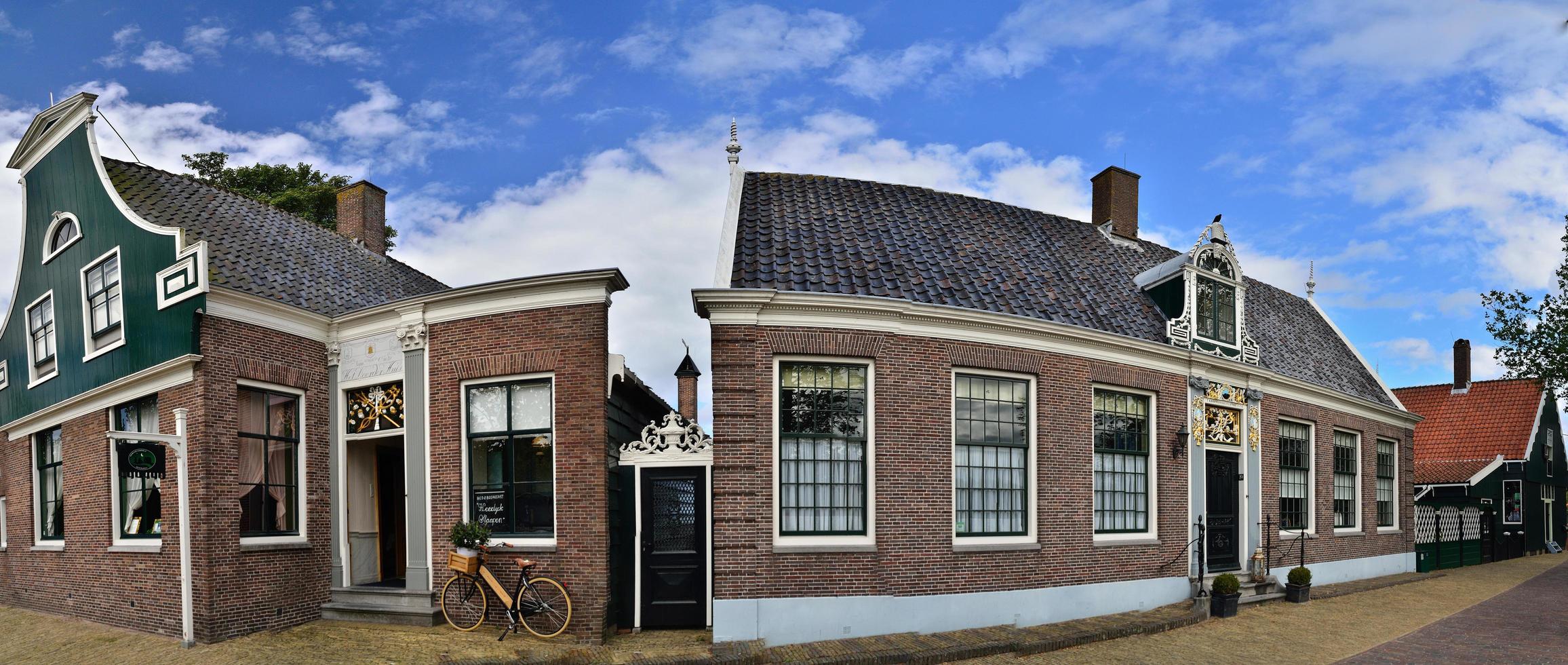 dorpsmuseum in amsterdam panorama foto