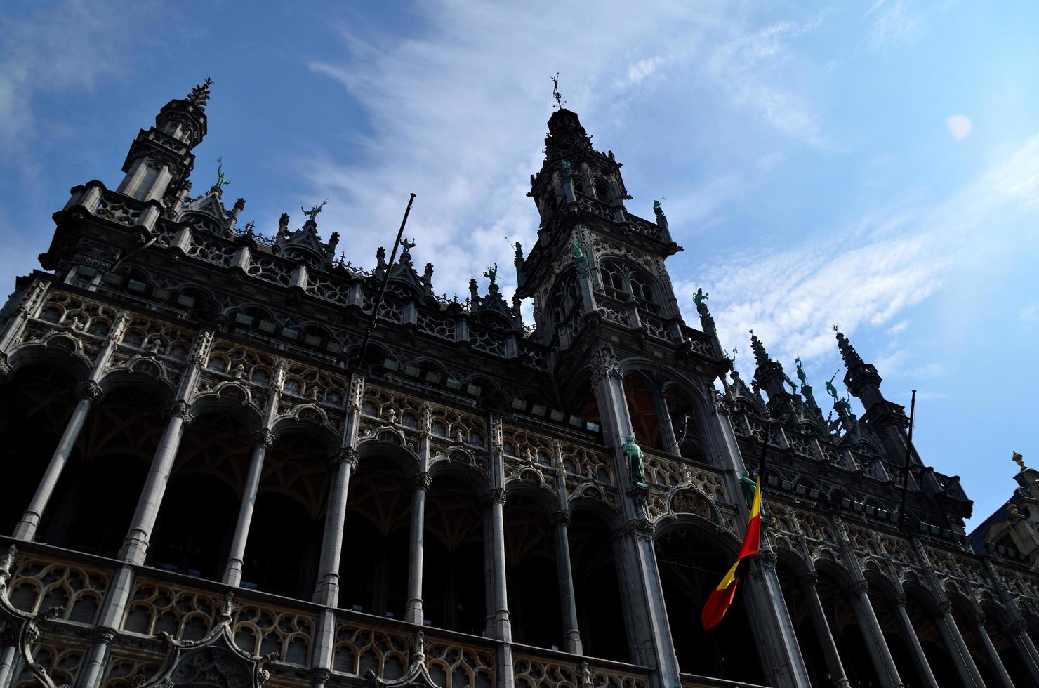 uitzicht op het stadhuis foto