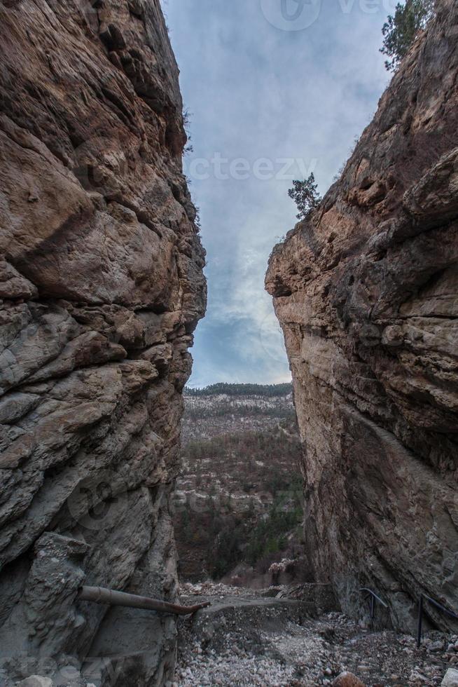 garabagh kloof. natuurlijke attracties in dagestan. Rusland foto