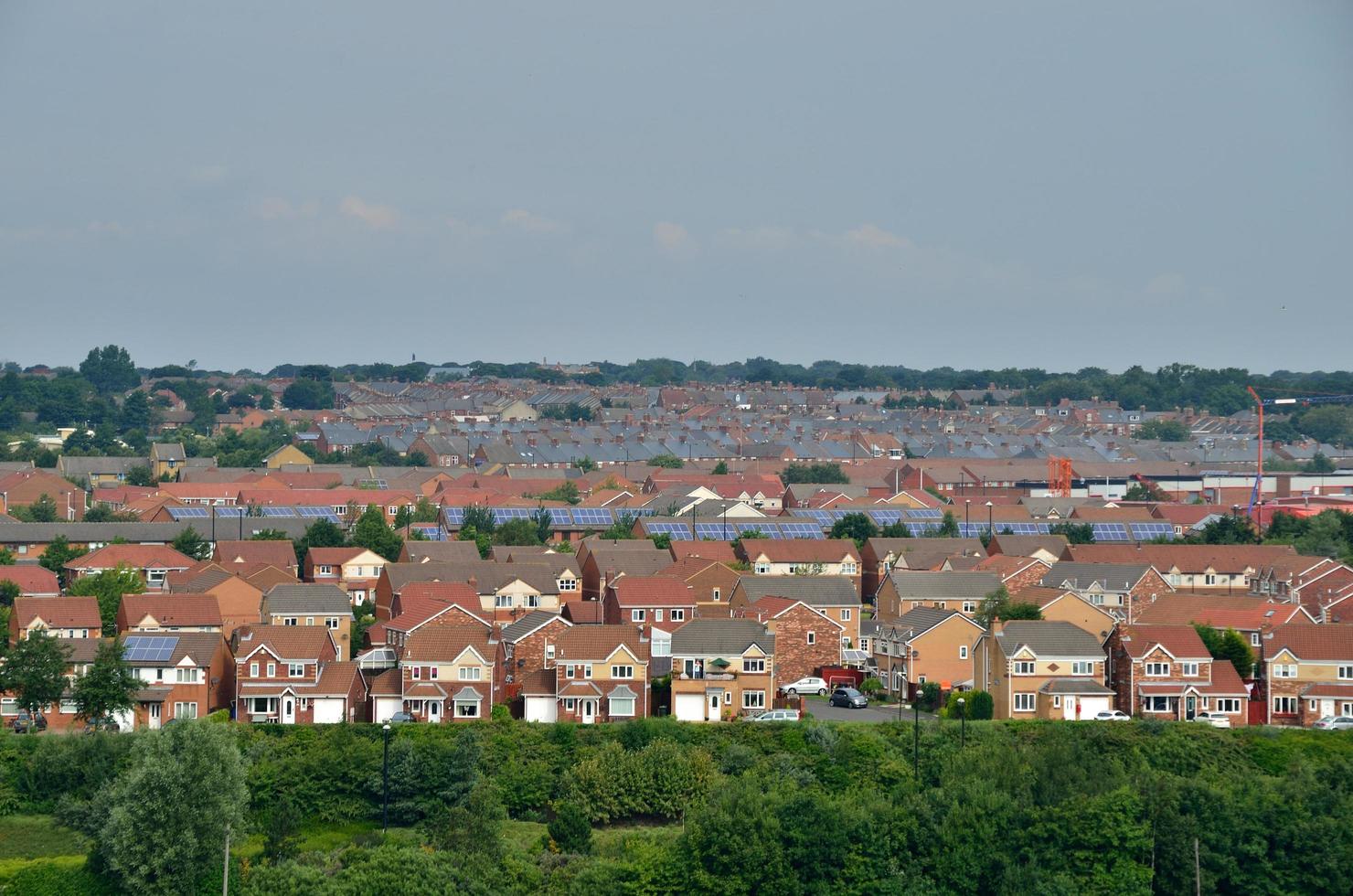 Newcastle huizen op vakantie foto