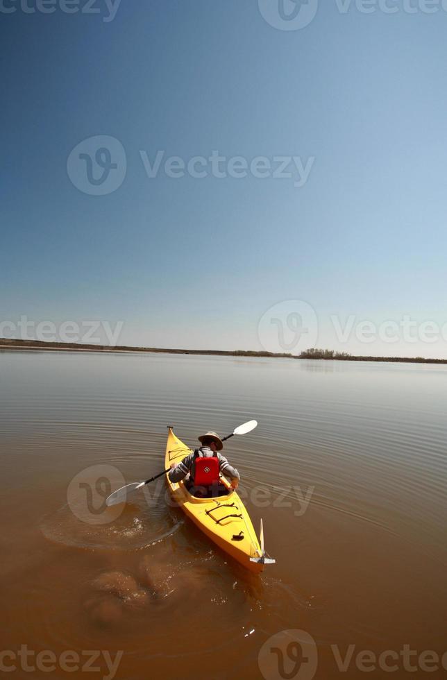 kajakken in manitoba foto