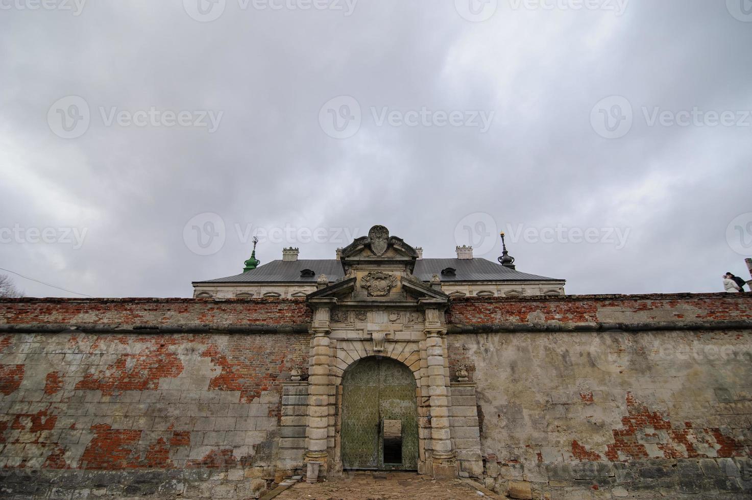 prachtig middeleeuws pidhirtsi-kasteel, regio lviv, oekraïne foto