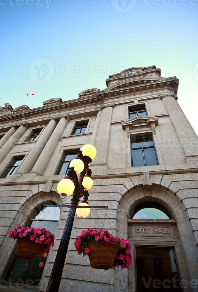 eland kaak stadhuis in saskatchewan foto