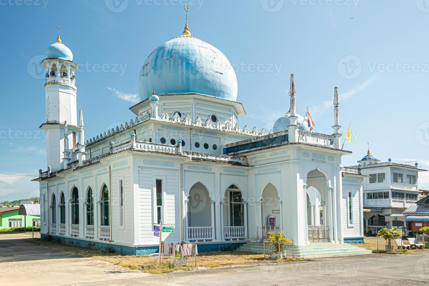 de betong centrale moskee masjid klang van betong city foto