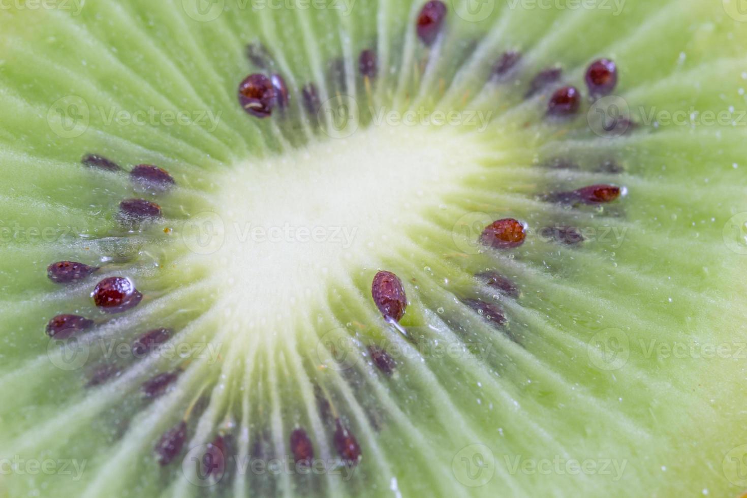 gesneden fruittextuur voor gezond foto