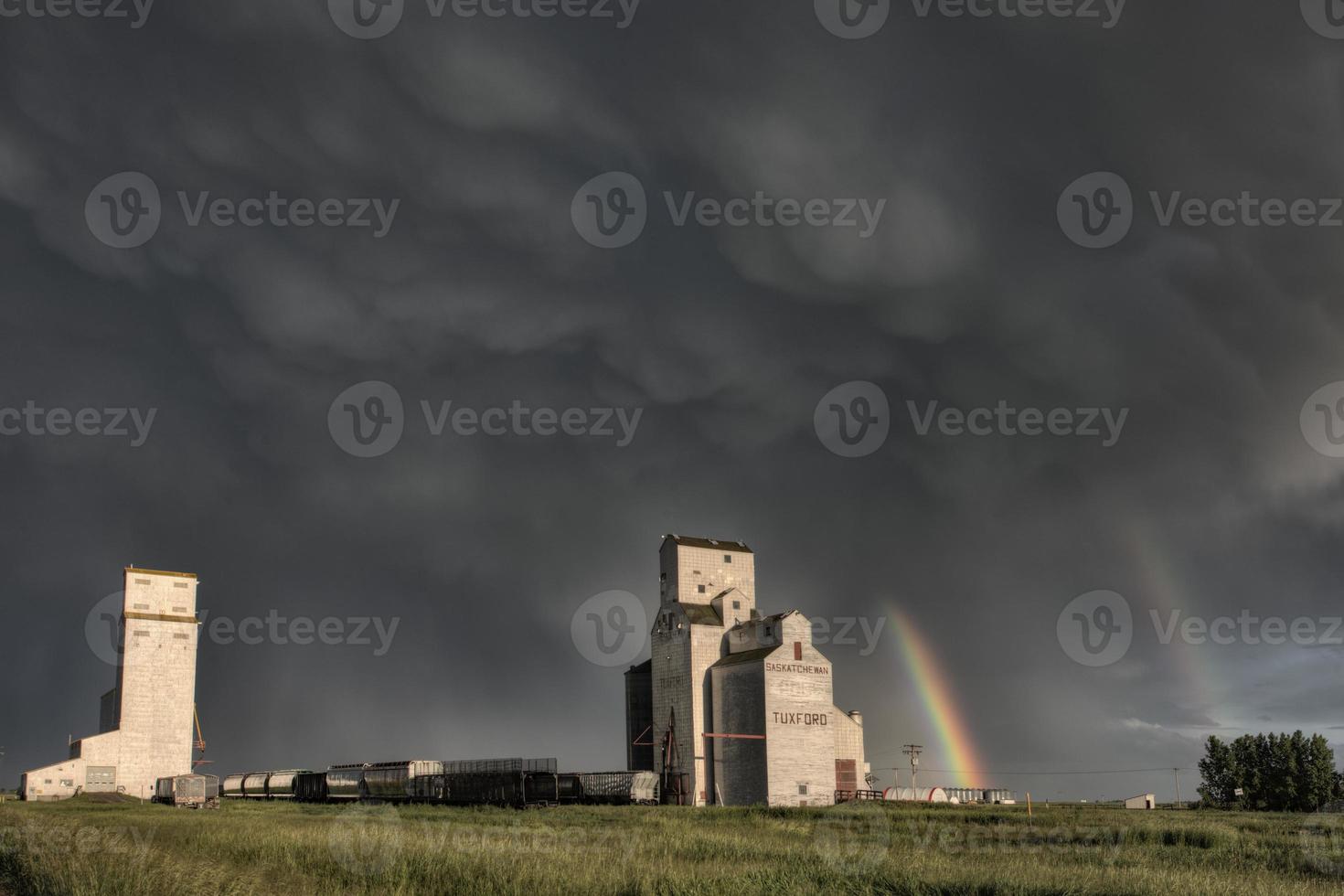 prairie graan lift foto