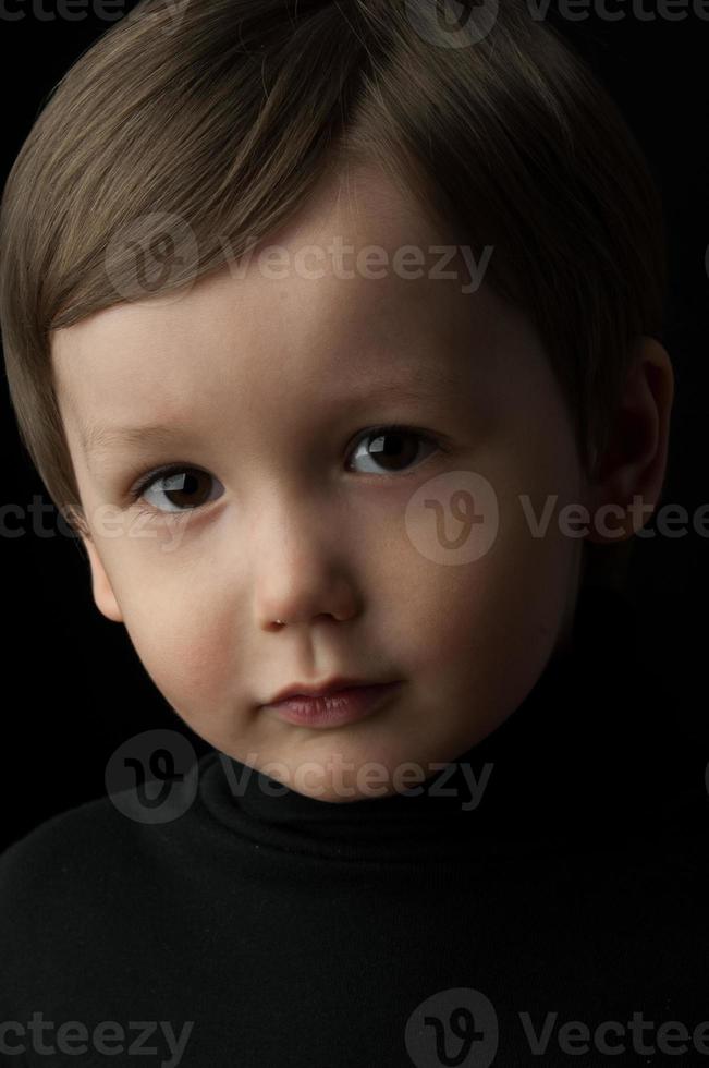 portret van een kleine jongen foto