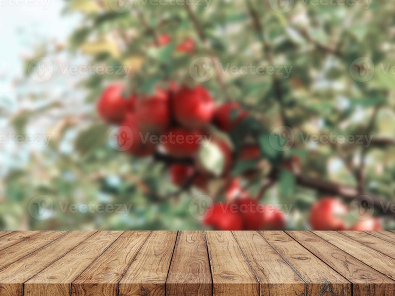 houten tafel achtergrond foto