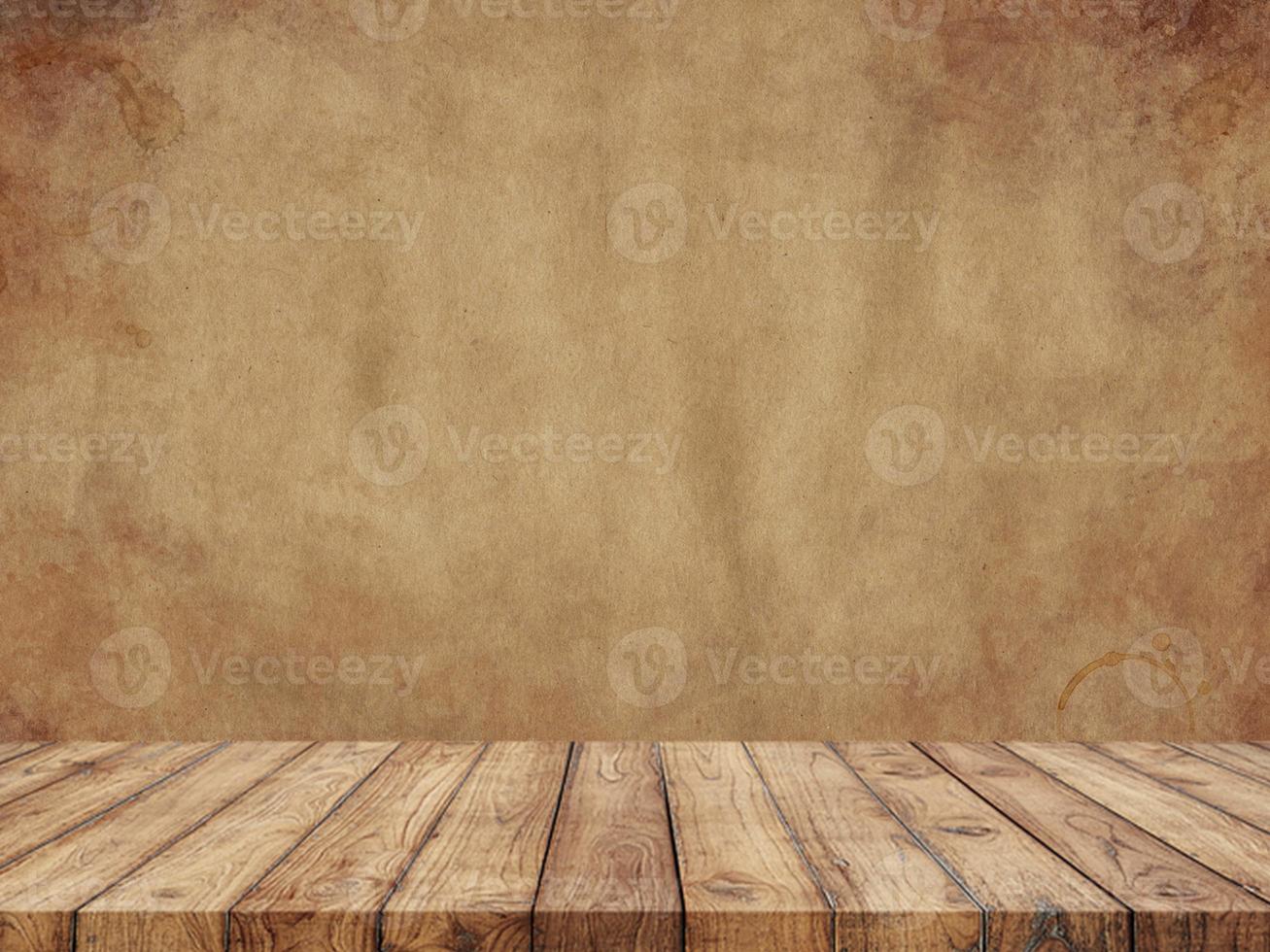 houten tafel achtergrond foto