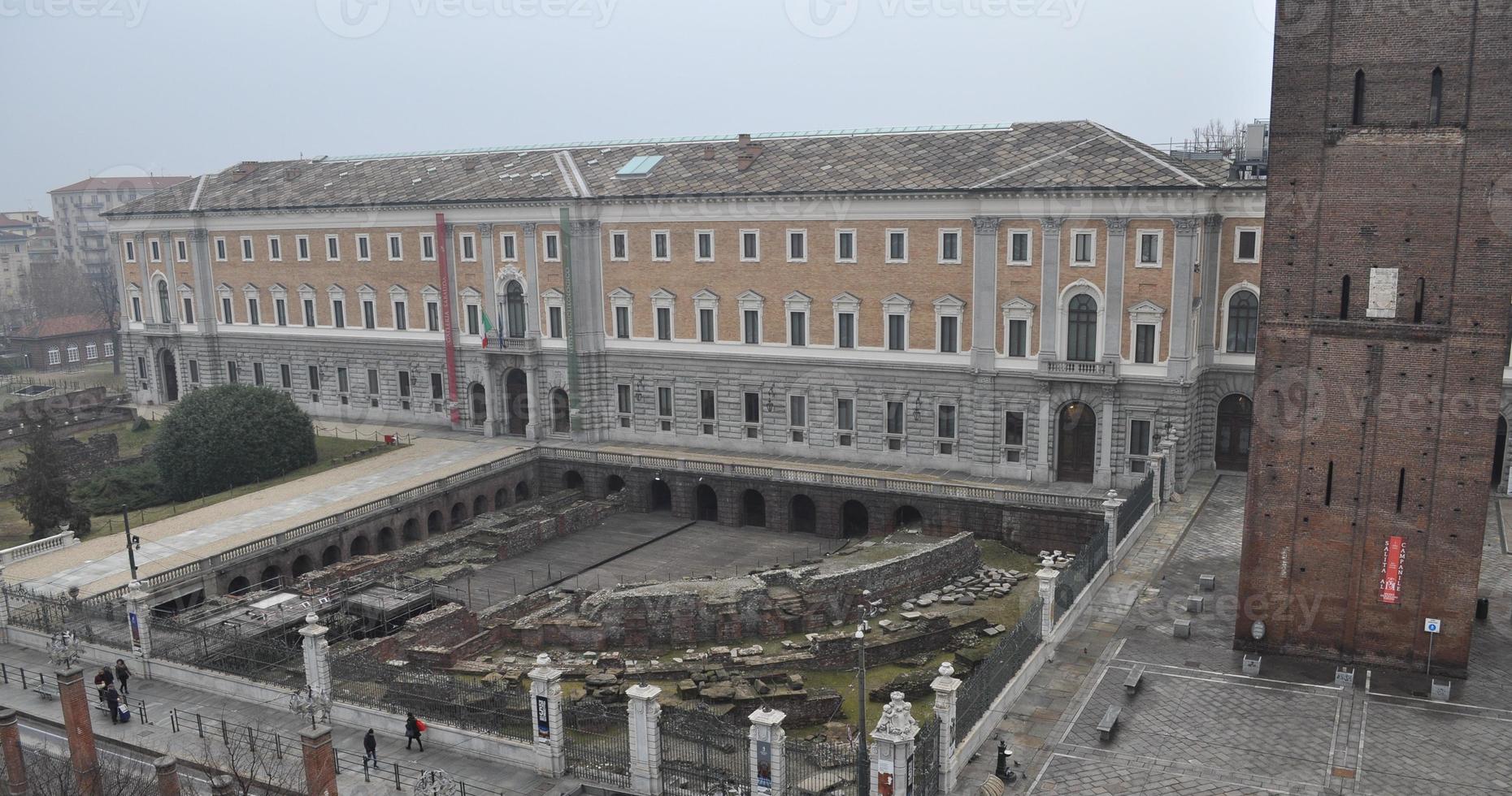 Romeins theater in Turijn foto