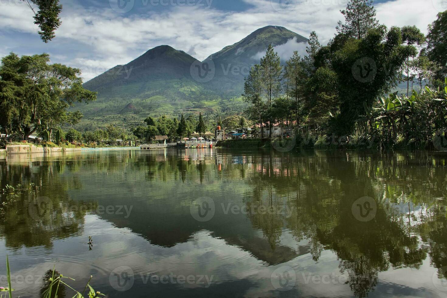 natuur reflectie bedaka meer foto