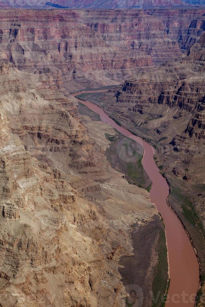 luchtfoto van de Grand Canyon foto