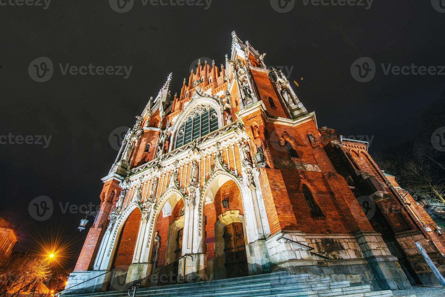 kerk st. joseph in krakau, polen foto