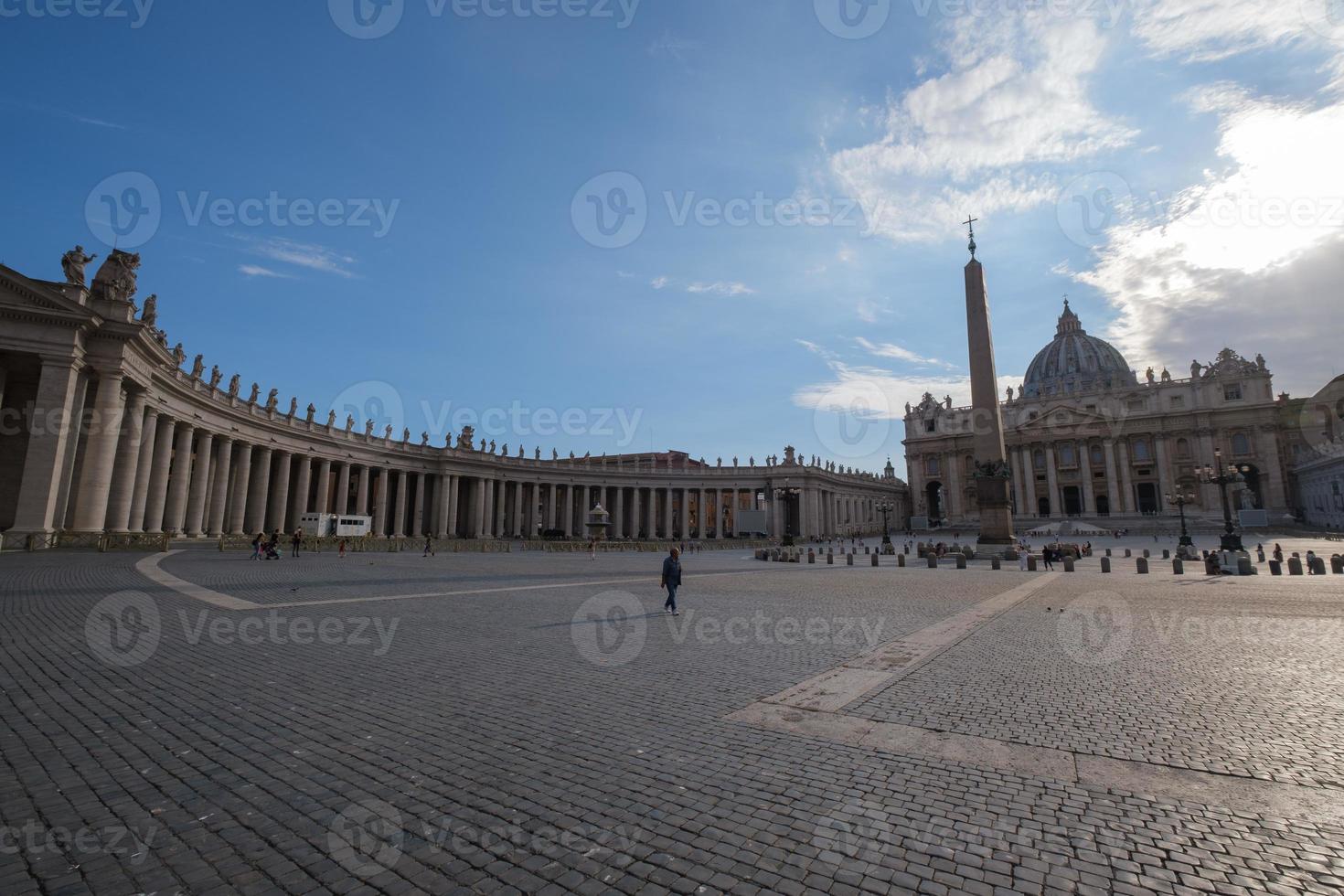 sint peter plaza rome lazio italië foto