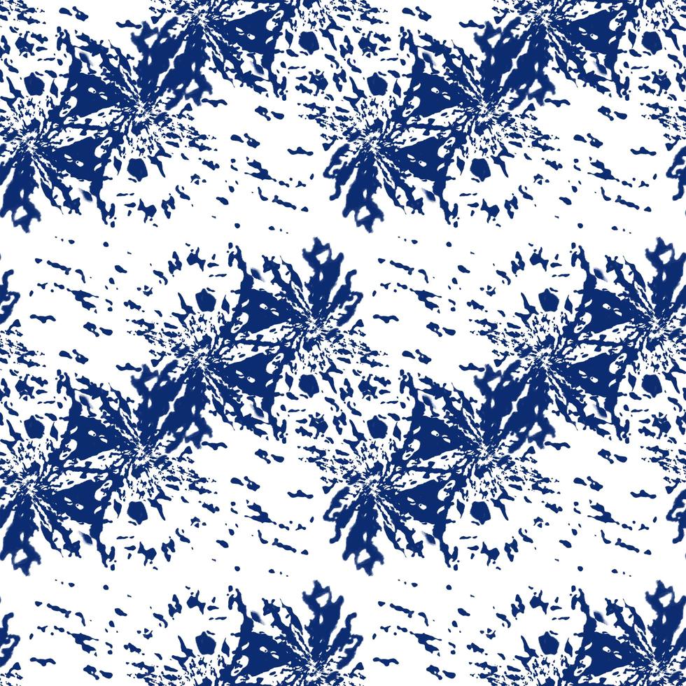 stropdas kleurstof, shibori, blauw abstract batik naadloos patroon. aquarel achtergronden foto