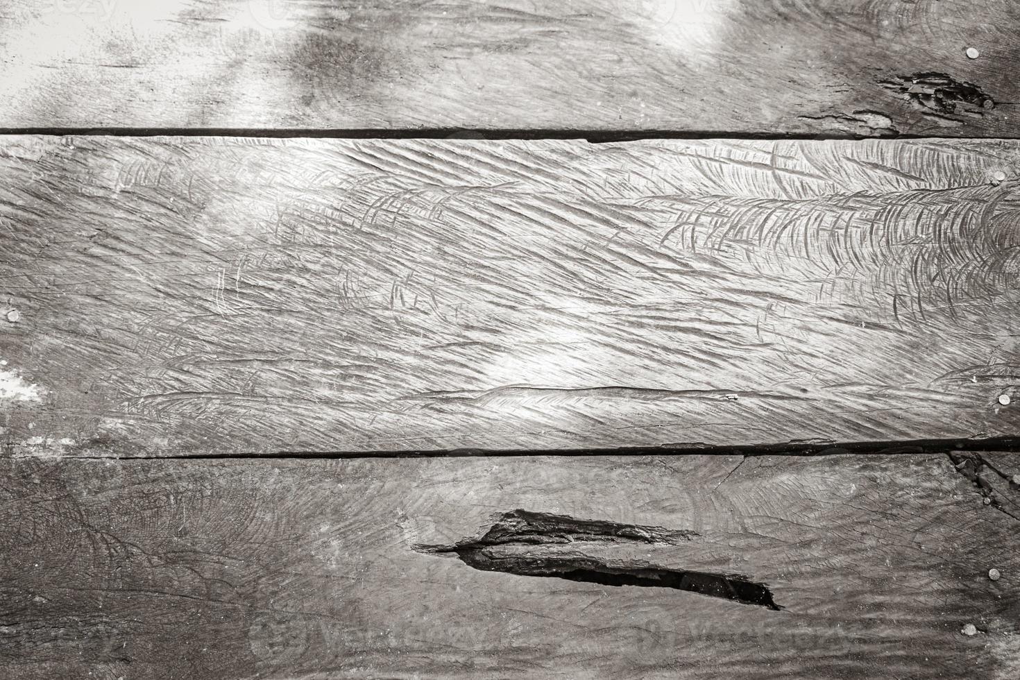 textuur en patroon latten houten wandelpaden sian kaan mexico. foto
