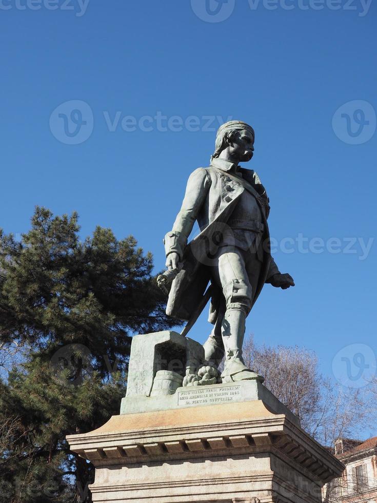 Pietro Micca-monument in Turijn foto