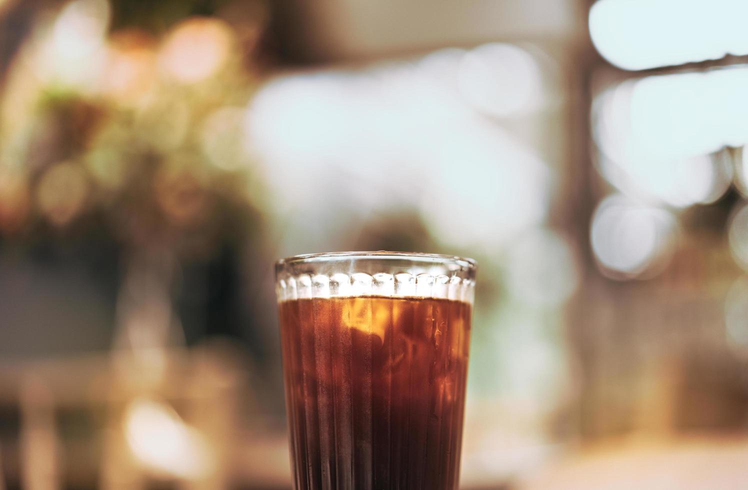 americano koffie glas foto