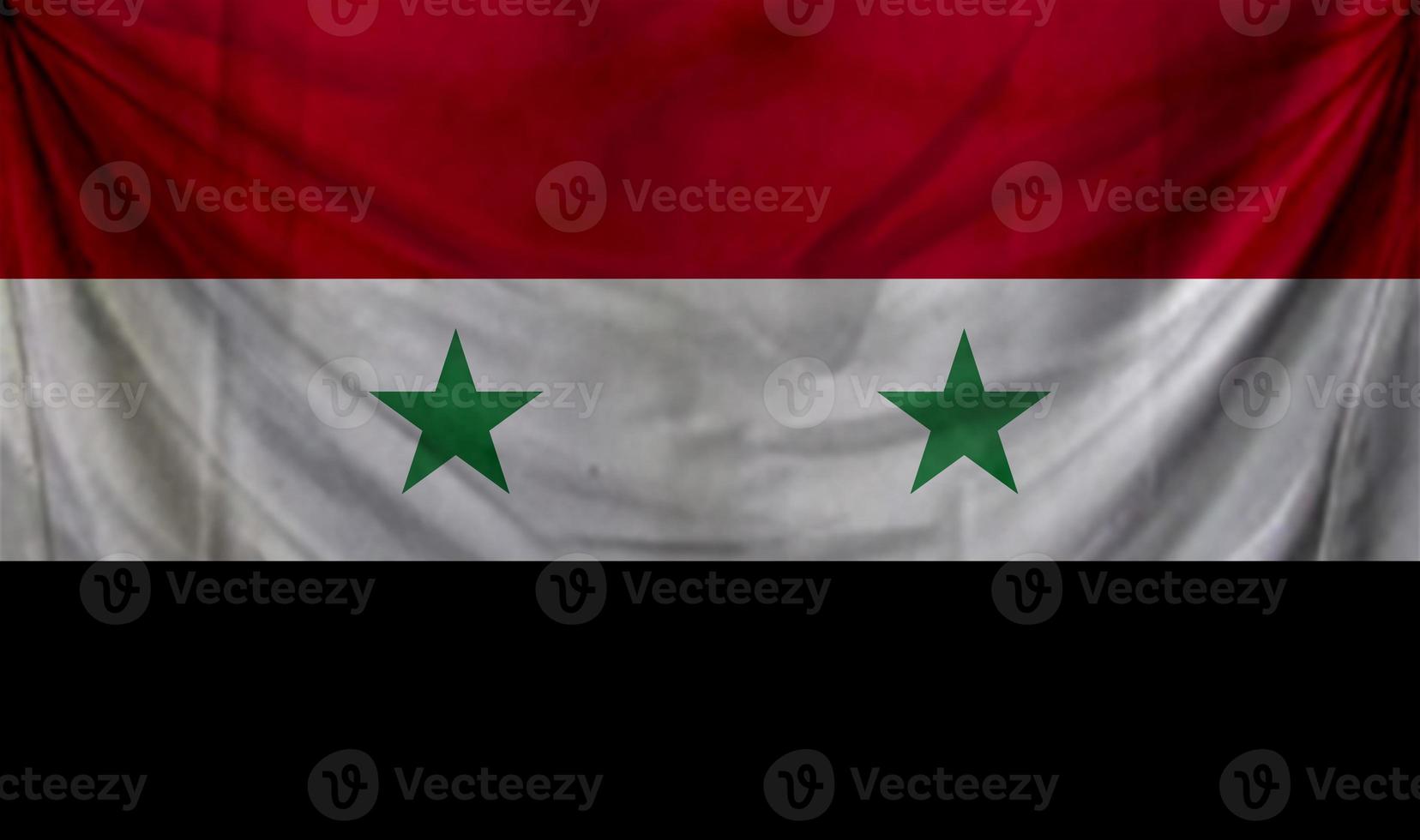 syrië vlag golf ontwerp foto