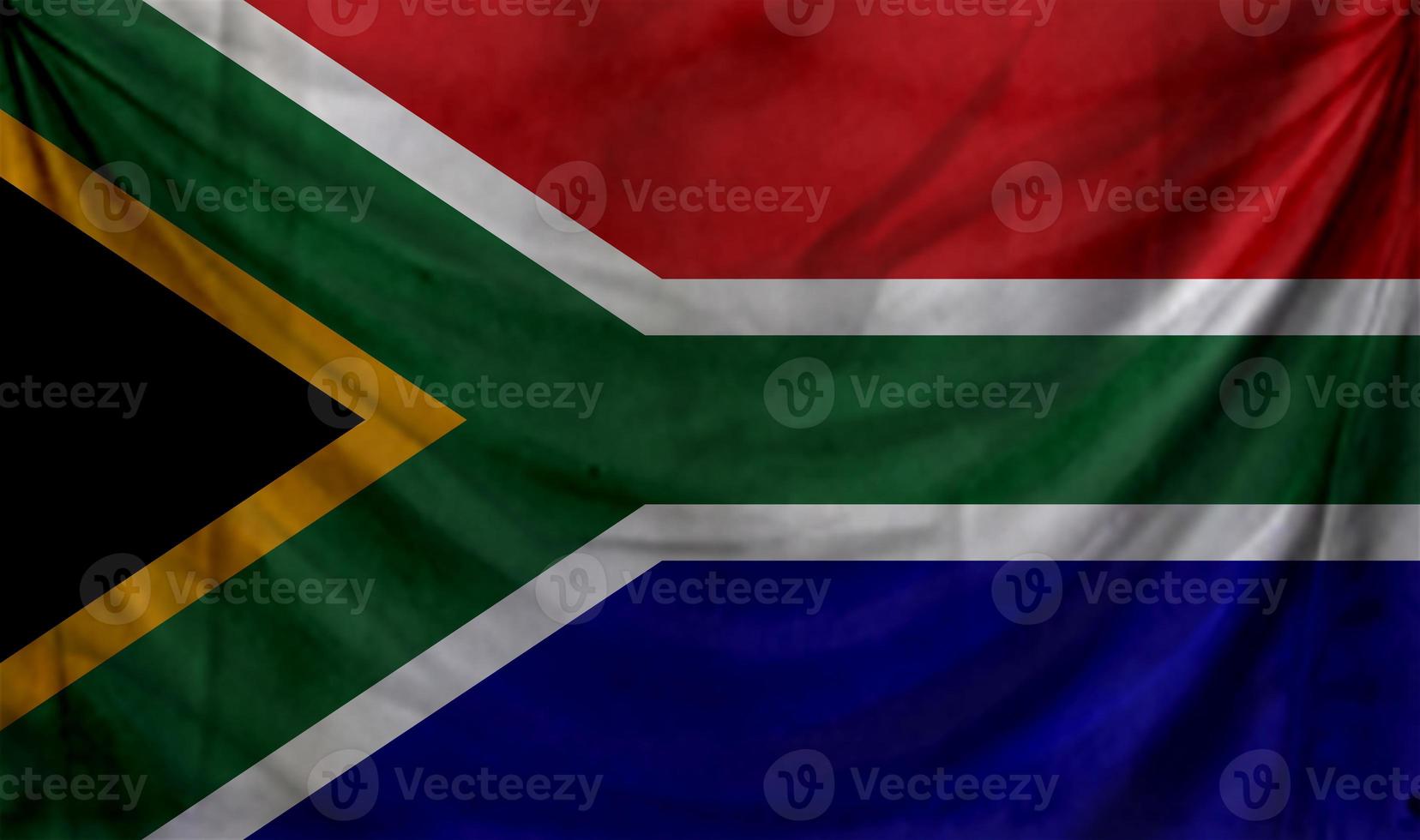 Zuid-Afrika vlag golf ontwerp foto