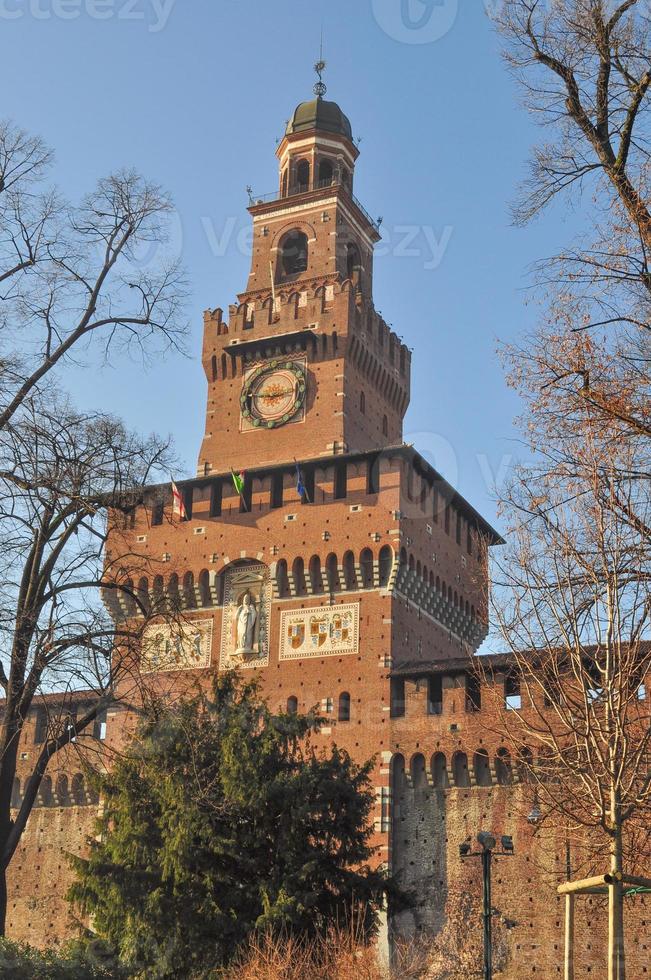 castello sforzesco milaan foto