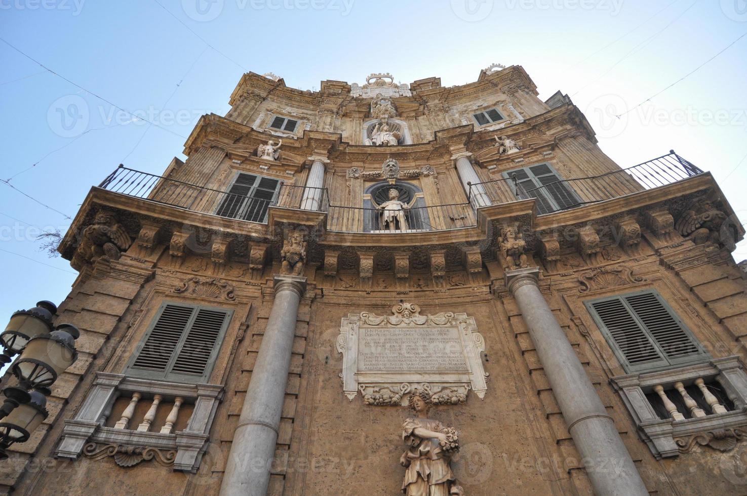 uitzicht op de stad palermo foto