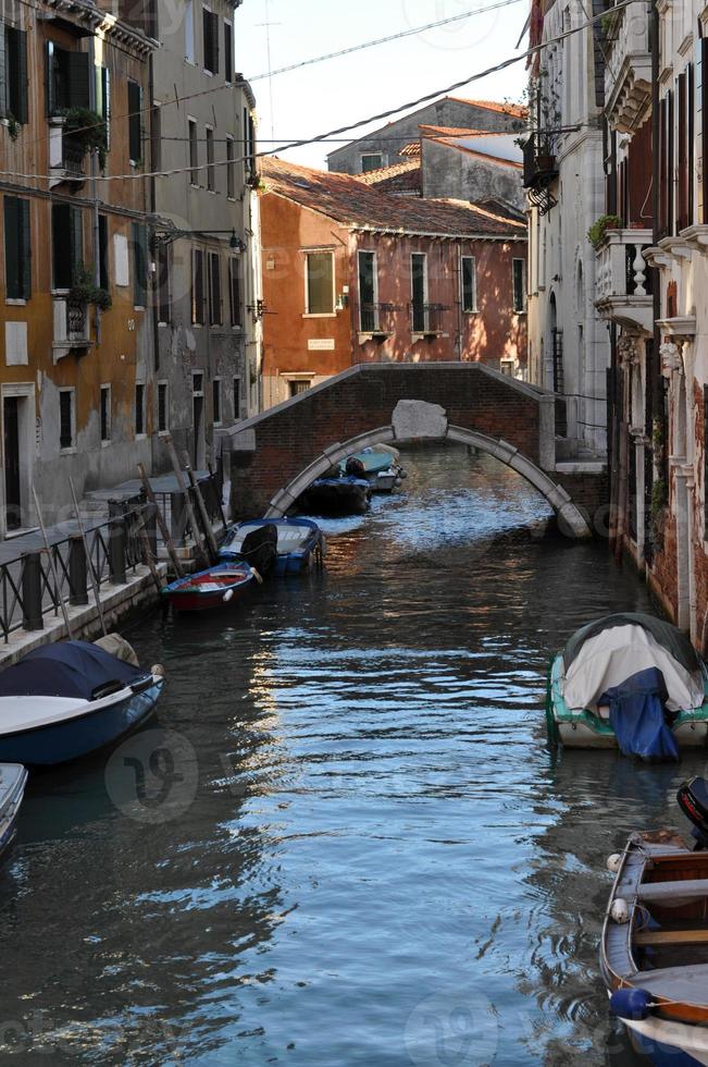 uitzicht op de stad venetië venezia in italië foto