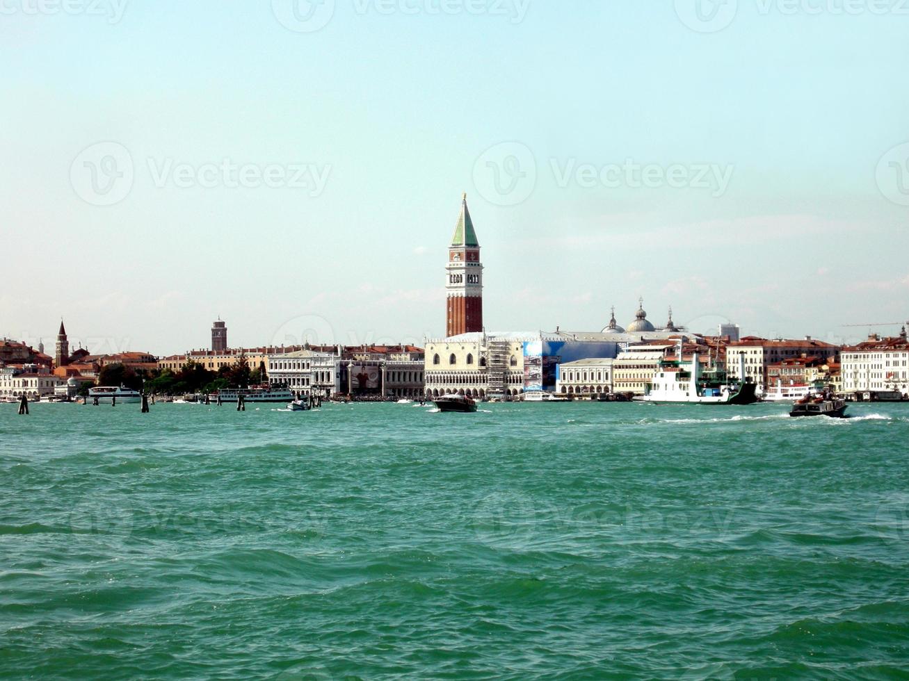 stad venetië venezia in italië foto