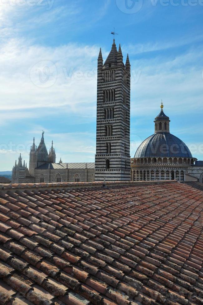 kathedraal kerk in siena foto