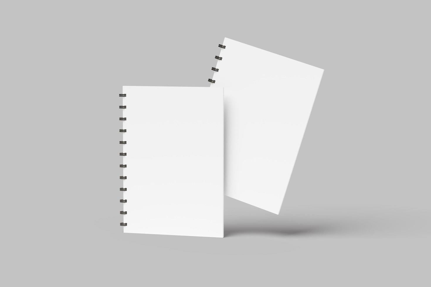 a5 notebook blanco mockups foto