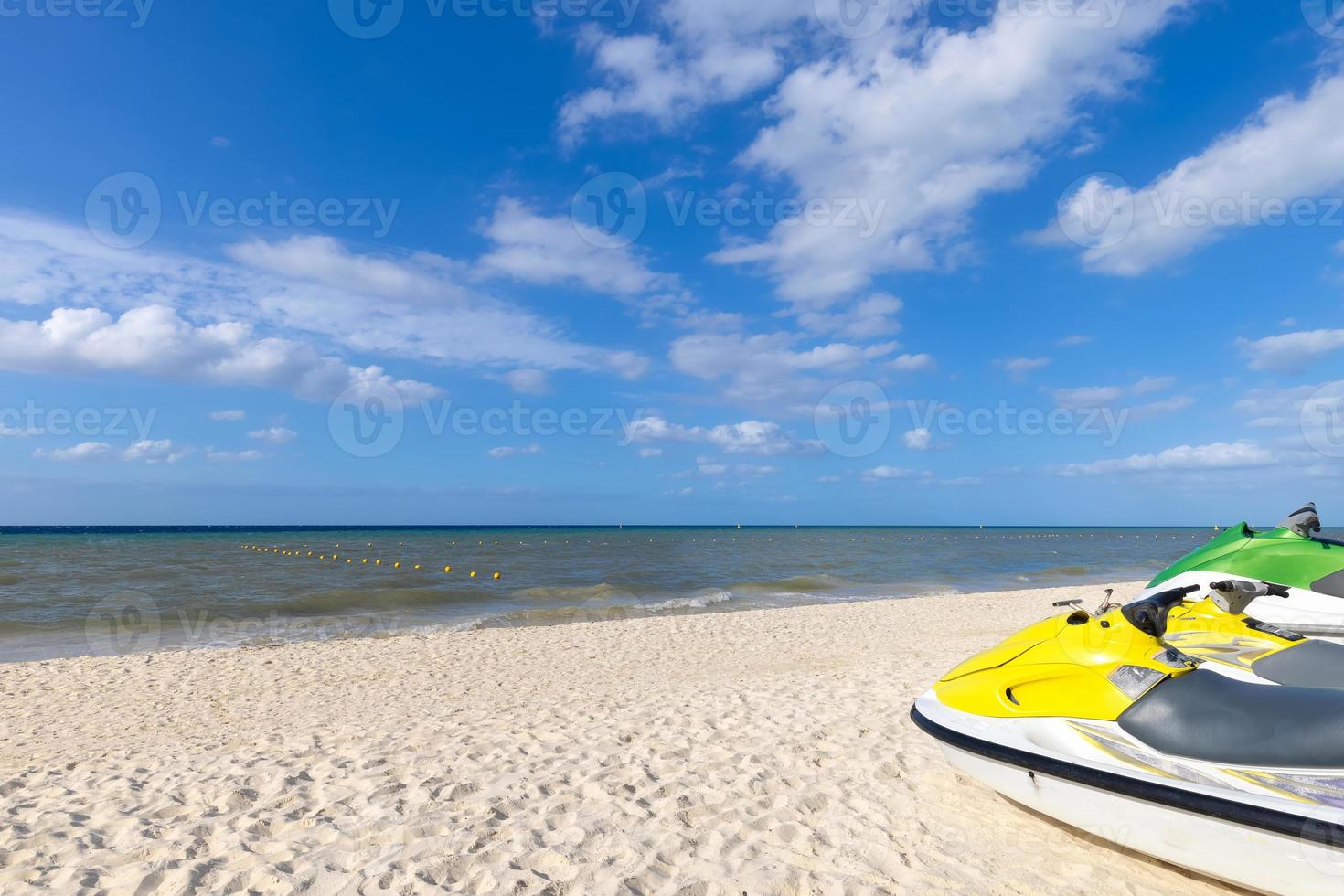 stranden, playas en hotels van het eiland Cozumel, toerisme en vakantiebestemming aan de Maya Rivièra foto