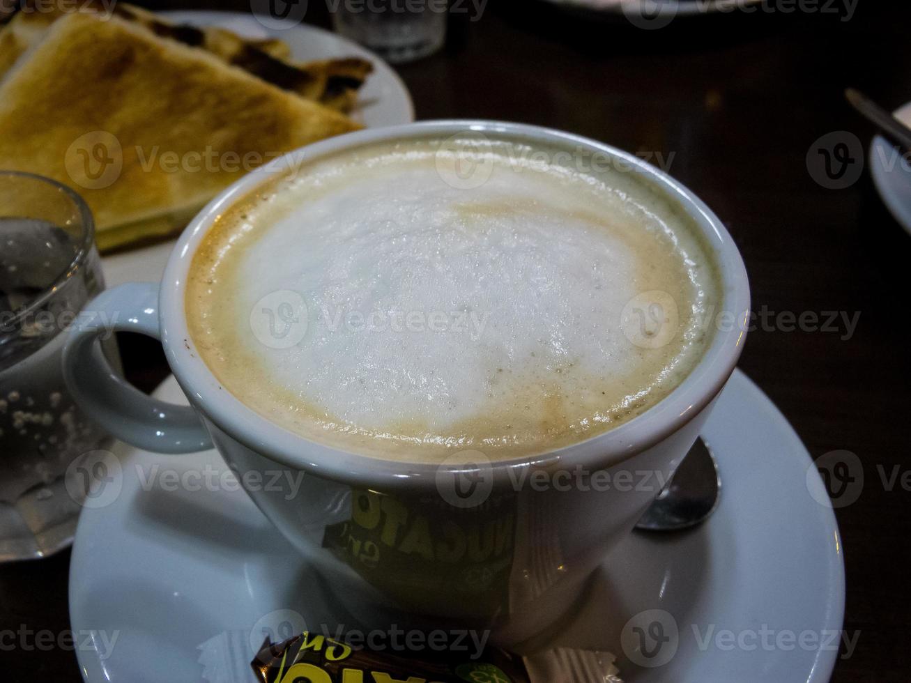 koffie in een café foto